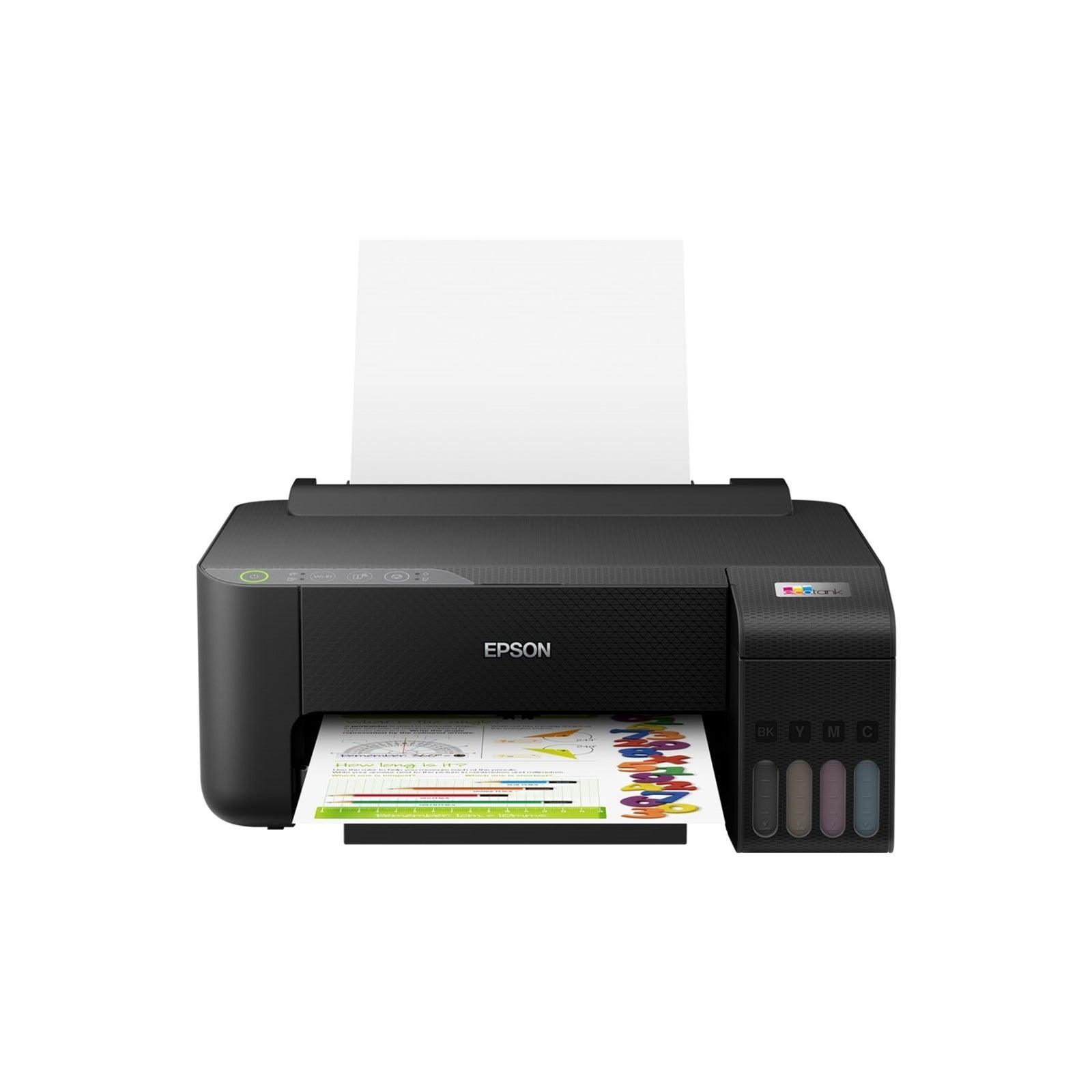 Epson EcoTank ET-1810 A4 Colour Inkjet Printer, Colour, Wireless, A4, 5760x1440 DPI-PCR Business Solutions Ltd
